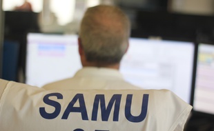 Illustration d'un médecin du Samu.