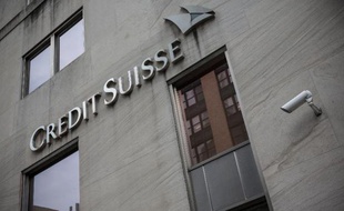 Les bureaux de Credit Suisse à New York, le 19 mai 2014