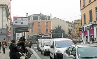 L'arrivée du métro devrait permettre de fluidifier la circulation à Oullins.