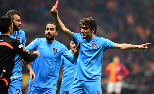 Le défenseur de Trabzonspor Salih Dursun, le 20 février 2016.