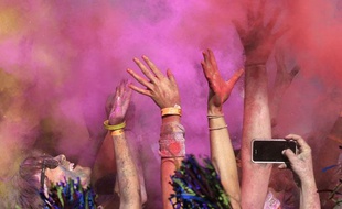 Comme lors du Color Run, le blush multiplie les couleurs.