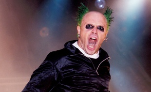 Le chanteur Keith Flint de Prodigy