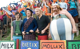 Edouard Baer et Gérard Depardieu dans «Astérix et Obélix: Au service de Sa Majesté».