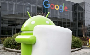 Le QG de Google à Mountain View, en Californie.