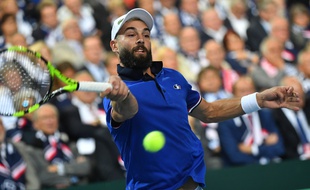 Benoît Paire remporte le premier set.