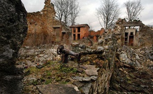 Le village d'Oradour-sur-Glane.