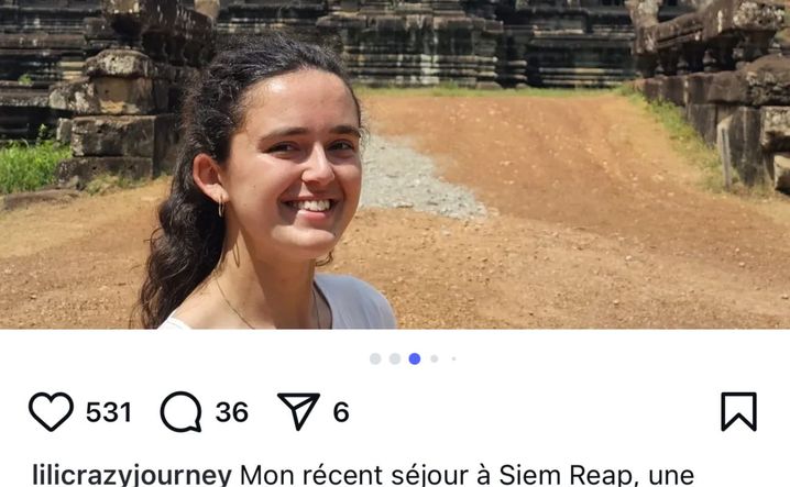 Lisa Girard-Fabre, Française de 23 ans, a été retrouvée morte au Cambodge où elle séjournait depuis le mois de janvier.
