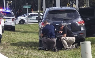 Une fusillade dans une banque de Floride a fait au moins cinq morts, le 23 janvier 2019.