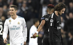 Rabiot, lors de Real-PSG.