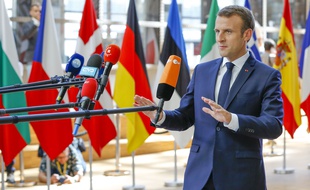 Le président français Emmanuel Macron.