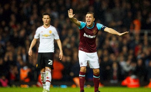 Mark Noble contre Manchester United