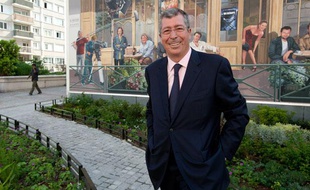 Patrick Balkany, député-maire de Levallois-Perret, le 24 mai 2012 à Levallois-Perret.