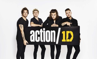 Les One Direction lancent la campagne Action/1D, le 8 juillet 2015.