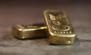 Des lingots d'or.