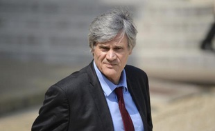 Stéphane Le Foll à la sortie du Conseil des ministres le 23 juillet 2014 à Paris