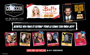 La 3e édition du Comic Con aura lieu du 27 au 29 octobre 2017 à la Grande Halle de la Villette à Paris