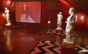 La salle Twin Peaks de l'Open museum du Palais des Beaux-Arts.