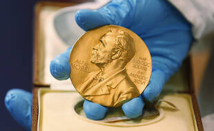 La médaille du prix Nobel.