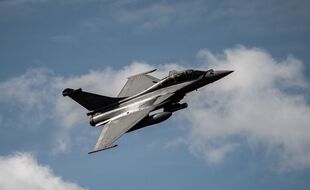 Dassault RAFALE B. Journee de pesentation des moyens et des missions de l armee de l Air et de l Espace, le 15 octobre 2020, sur la base aerienne 105 (BA105) d Evreux-Fauville