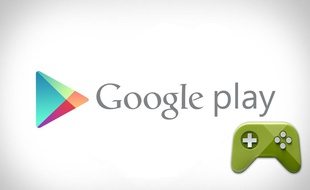Le logo de la boutique Google Play Games.