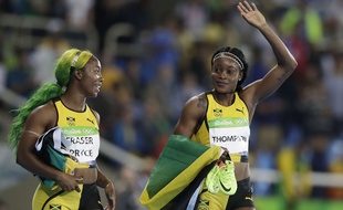 Les deux stars jamaïcaines font partie du relais de leur pays.