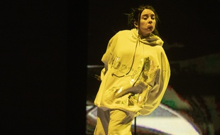 La chanteuse Billie Eilish au festival Coachella en 2019