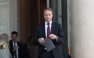Le président de la CPME François Asselin à l'Elysée, le 27 novembre 2018.