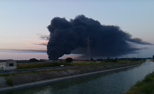 L'incendie de Mudaison (Hérault) le 12 juin 2015