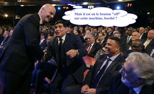 Maradona agace la Fifa.