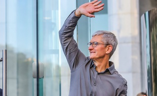 Tim Cook, le PDG d'Apple (illustration)
