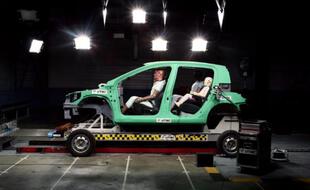 Un crash test. (Illustration)