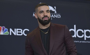 Le rappeur Drake à Las Vegas.