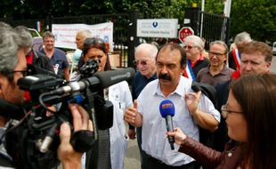 Philippe Martinez le 10 juin 2016 à Villiers-le-Bel