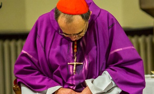 Le cardinal Barbarin le 28 novembre 2015