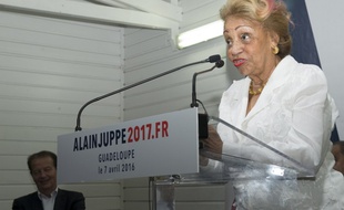 L'ancienne ministre Lucette Michaux-Chevry, présidente de la communauté d'agglomération Grand Sud Caraïbe placée en garde à vue dans le cadre d'une enquête sur des détournements de fonds présumés.