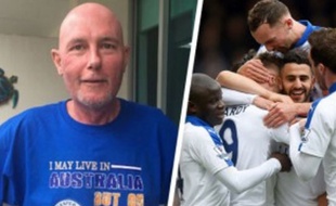 Tony Skeffington rêvait de voir Leicester gagner le titre.