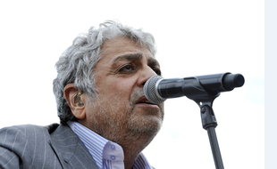 Le chanteur Enrico Macias à Nice en juin 2014