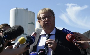 Jean-Marc Vinit, directeur d'Air Products le 29 juin 2015 à Saint-Quentin-Fallavier