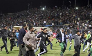 Au moins 73 personnes sont décédées le 1er février 2012 après l'envahissement du stade de Port Saïd, au nord de l'Egypte.