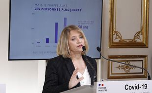 Karine Lacombe en mars 2020. (archives)