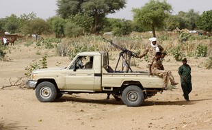 Un convoi des forces soudanaises au Darfour. (archives)
