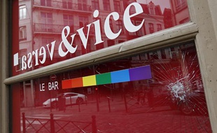 Le Vice & Versa, un bar gay à Lille, a été saccagé dans la soirée du 17 avril 2013.