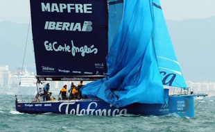 Le voilier espagnol Telefonica, leader du classement général provisoire, était en tête lundi matin (heure locale) dans la 5e étape Auckland (Nouvelle-Zélande) - Itajai (Brésil) de la Volvo Ocean Race, devant le bateau américain Puma.
