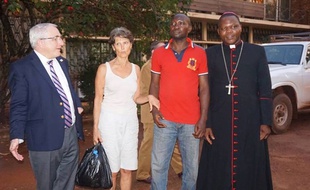 L'humanitaire française qui avait été enlevée lundi à Bangui par des miliciens anti-balaka a été libérée, le 23 janvier 2015.