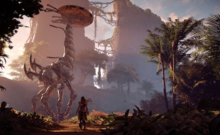 Aloy va croiser d'étrange dinosaures robotiques inspirés d'espèces véritables.