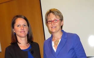 Johanna Rolland et Nathalie Appéré.