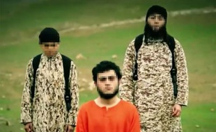 Capture d'écran d'une vidéo de propagande de l'Etat islamique