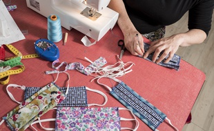 Fabrication de masques en tissu