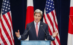 Les Etats-Unis restent ouverts à des négociations avec la Corée du Nord, a assuré lundi le secrétaire d'Etat américain, John Kerry, qui a appelé Pyongyang à faire un pas vers des pourparlers.