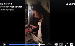 C’est sans doute la plus belle preuve d’amour que pouvait recevoir Alana Duran.